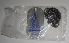 1980'S BUD LIGHT SPUDS MACKENZIE DOG TAG Budweiser Beer Dog MASCOT *NIP*