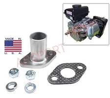 Exhaust Flex Pipe Adaptor for Predator 79cc 3HP From harbor freight tools.