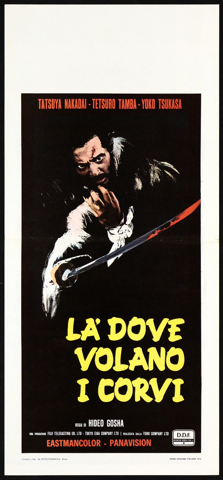 Locandina di Là dove volano i corvi (1969)