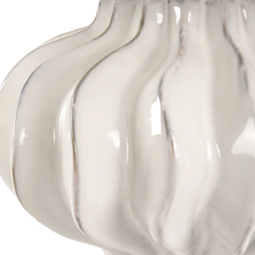 Porcelain Wrenley Table Lamp  Off-White Brass Finish Details ~ Uttermost 30258 - Picture 5 of 8