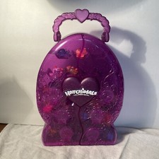 Purple Hatchimals CollEGGtibles Collector s Carrying Storage Case w 26 Figures