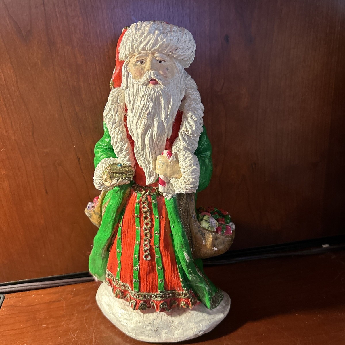 santa dressed in green Zanna Modern Long Sleeves Ruched Long Velvet Mother Of The Bride Dress main image 0