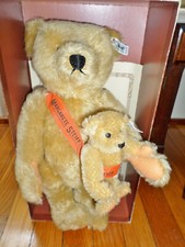 Steiff 1981 Mama & Baby Signed Limited Editio...