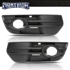 Front Bumper Fog Light Cover Grille Bezel Fit For 2009-2012 Audi Q5 Left+Right