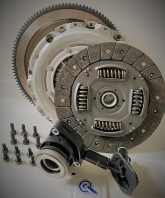 FOR FORD FOCUS GALAXY MONDEO S MAX KUGA 2.0 TDCi CLUTCH KIT & SOLID FLYWHEEL