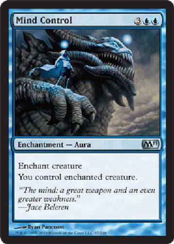 MIND CONTROL X4 4 4X Magic 2011 MTG Magic the Gathering Cards DJMagic - Picture 1 of 1