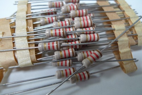 Resistor Metal Film Philips 5% X5 Off Original Vintage Resistors Drop Down Menu - Picture 305 of 657