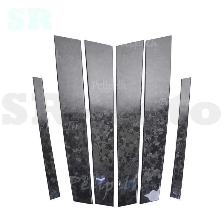 PARA 2017-2022 Alfa Romeo Stelvio mármore forjado padrão decoração pilar central - Imagem 3 de 4