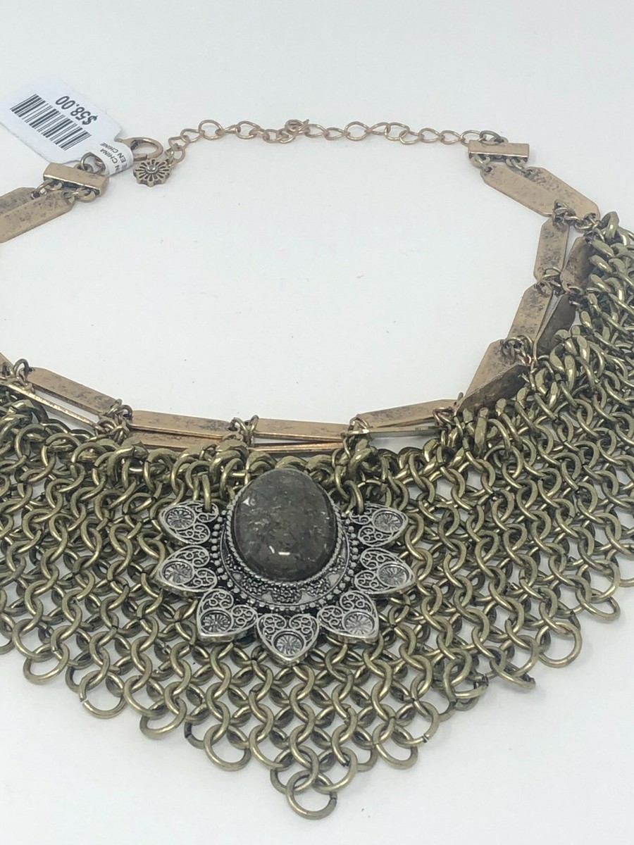 Free People Clementine Mesh Choker Necklace NWT $58 | eBay