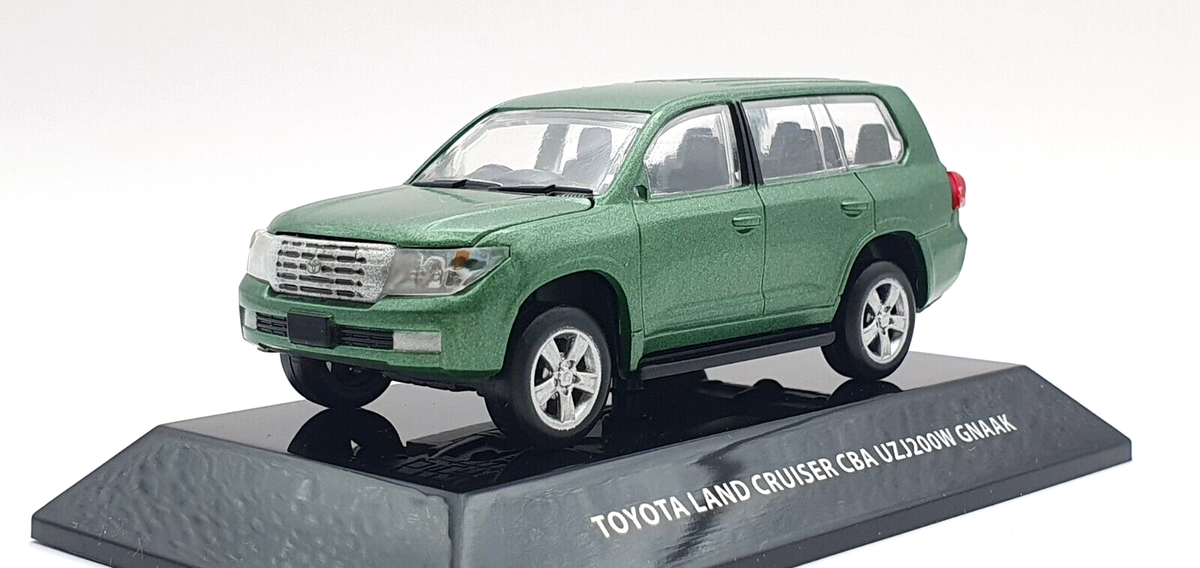 1/64 F-Toys TOYOTA LAND CRUISER 200 GREEN suv car model w/opening