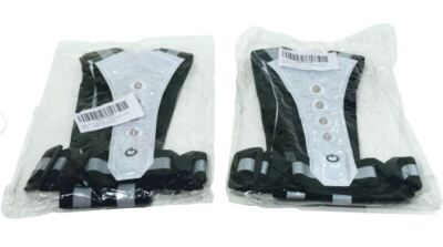 2PK LED Reflective Running Vest High Visibility Warning Lights Battery Included!