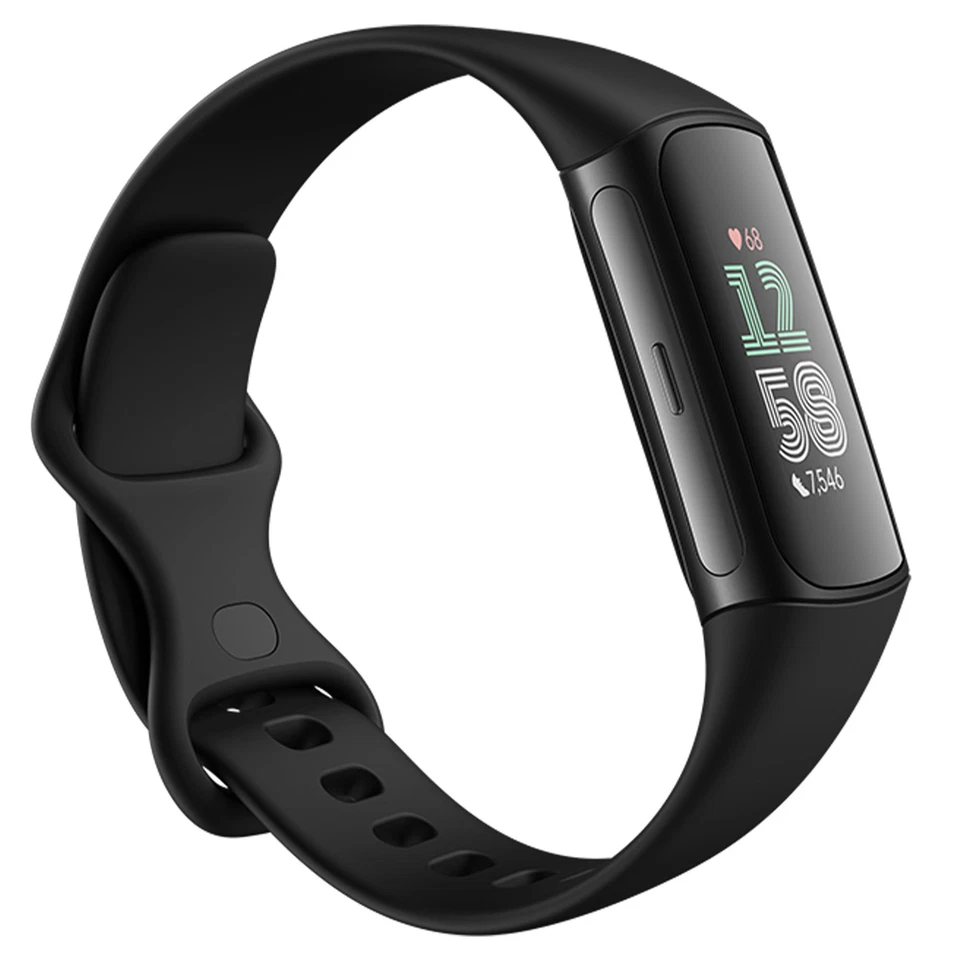 Fitbit Charge 6 Obsidian / Black Aluminium GA05183-AP - image 2 of 4