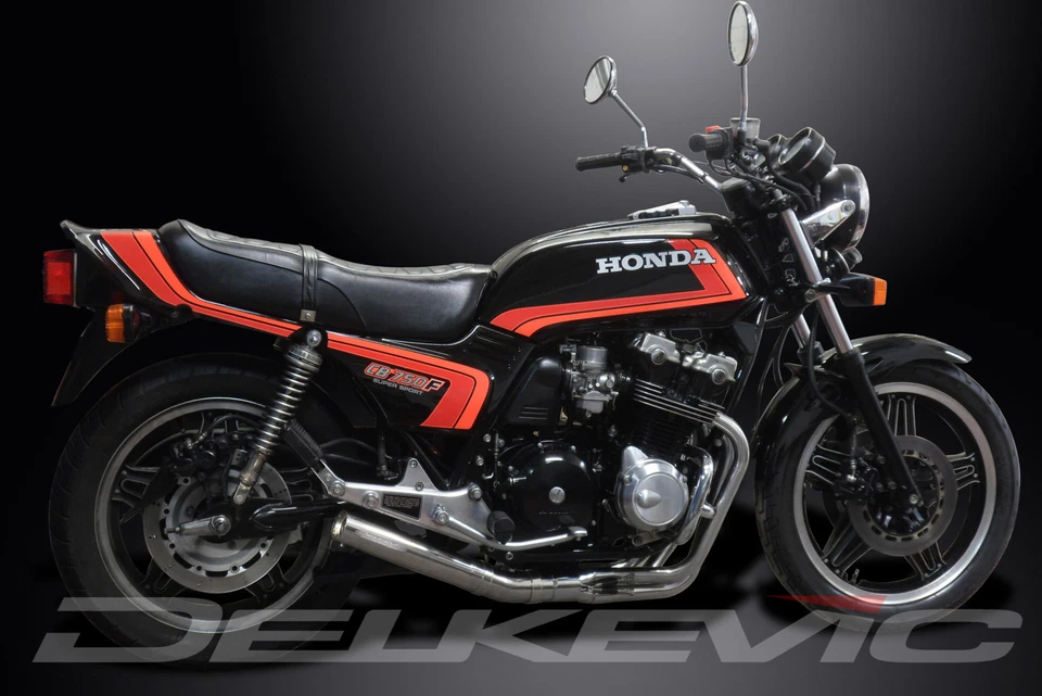 Прямой глушитель из нержавеющей стали для Honda CB750K CB750F CB750C CB900F 79-82 - Изображение 4 из 4