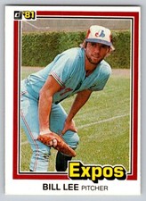 1981 Donruss - #211 Bill Lee