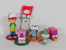 Handy Manny 6 figures 2007 Mattel Disney bundle hard to find