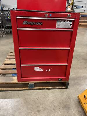 SNAP-ON WHEELED STORAGE CABINET TOOL BOX 7-DRAWER 27 X 20 X 32 STEEL USED #5