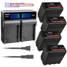 Kastar Battery LCD Rapid Charger for Sony NP-F970 CCD-TR76 CCD-TR760 CCD-TR8000E