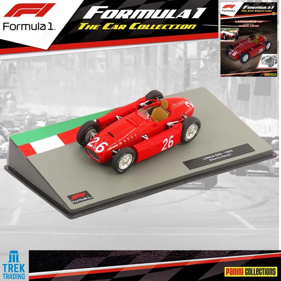 Revista Panini Fórmula 1 Car Collection Lancia D50 1955 edición 191 inc Foto 2 de 4