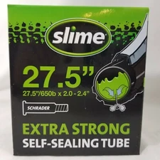 Slime  27.5” Bicycle Tube Self-Sealing - 27.5”x 2.0-2.40” Schrader Valve- Bike