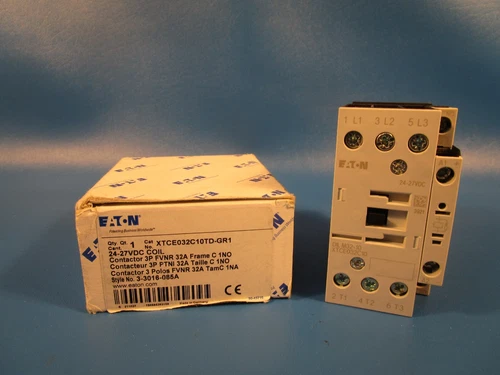 Eaton XTCE032C10TD-GR1, Contactor Auxiliary Contact, 24-27 VDC