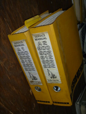 Litronic Liebherr 922 932 Hydraulic Excavator Shop Service Repair Manual