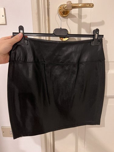 Minirock Leder Stretch schwarz Damen Wilfred Free Größe M Top - Bild 4 von 4