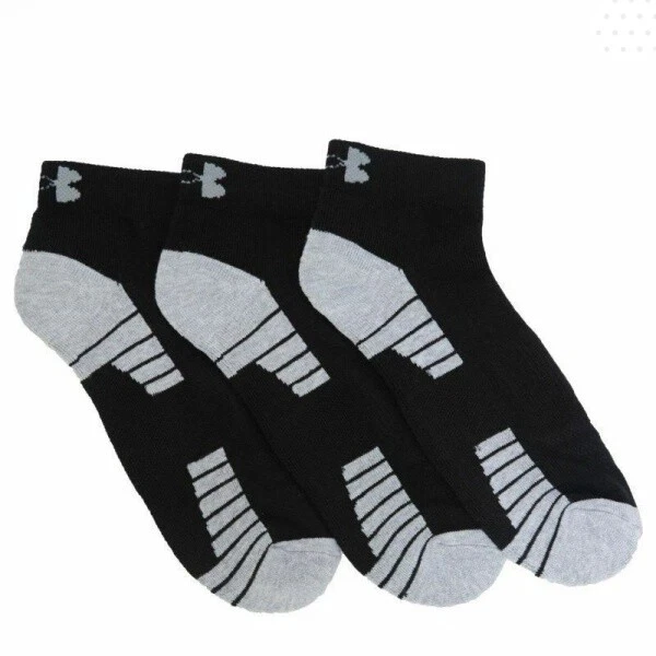 New Under Amrour Boys 3 Pack HeatGear Low Cut Socks Size XS (8.5K-13.5K) - Image 2 of 2