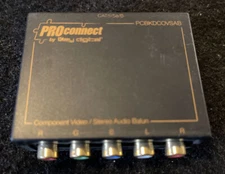 1x Pro Connect by Key Digital Component Video/ Stereo Audio Balun PCBKDCOVSAB 