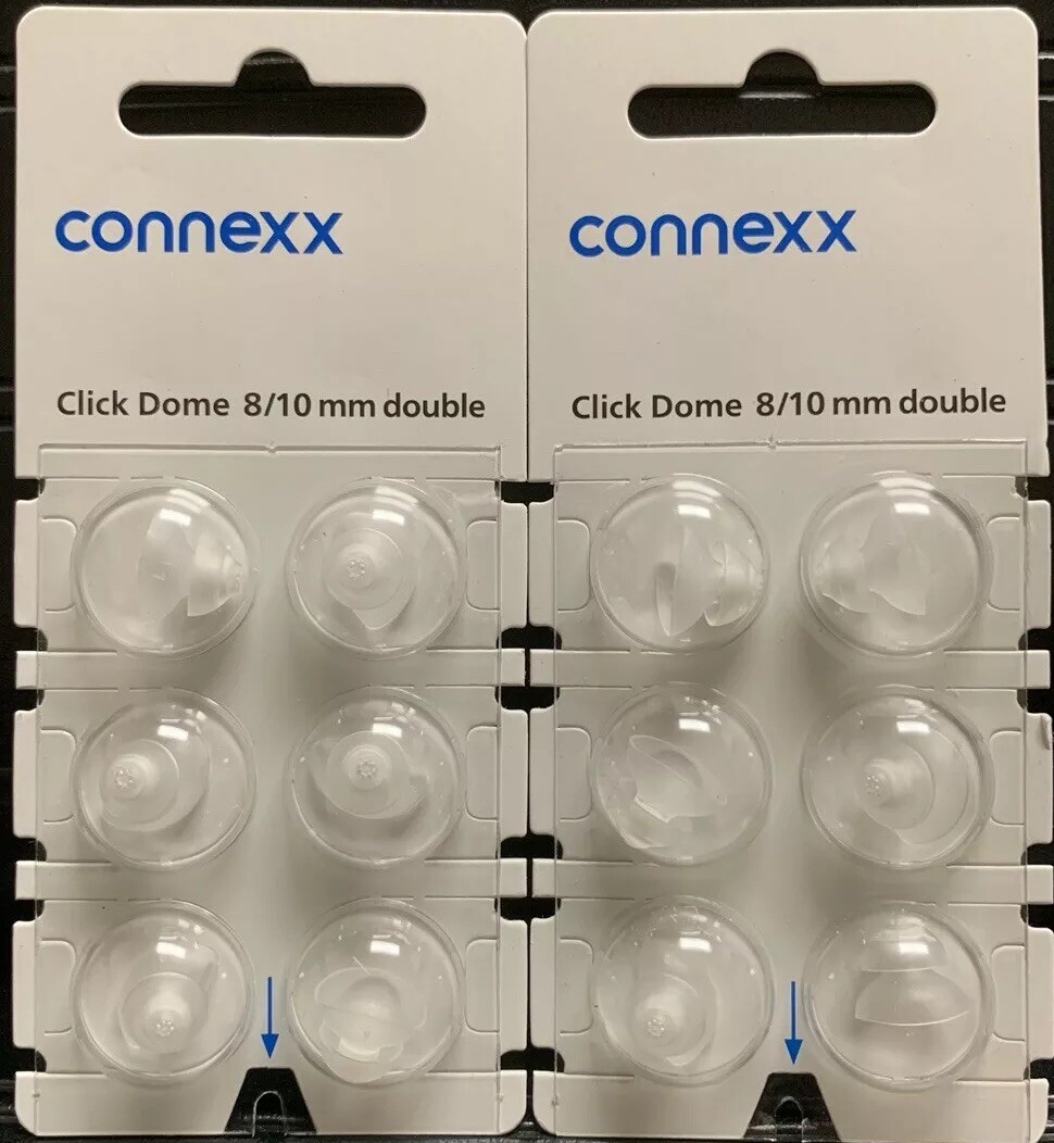2 Pack Siemens Signia Rexton Miracle Ear 8/10 Double Click D