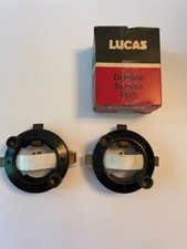 Lucas Fog - Driving Lamp Adaptors Pair Nos 554822 Vintage British Cars Oem