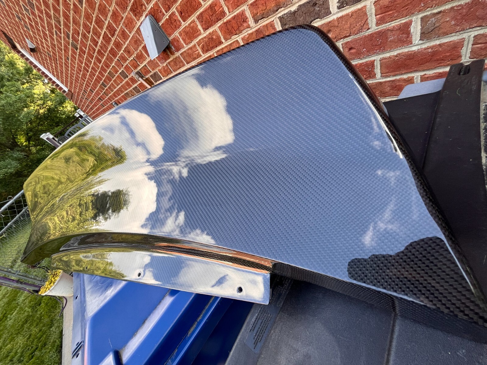 Audi R8 (gen 1) Carbon Fiber Ducktail wing/ spoiler BRAND NEW!