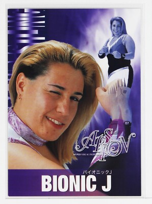 BIONIC J - 2001 Future Bee Women's Pro-Wrestling Trading Card | eBay