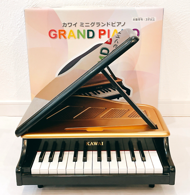 KAWAI Mini Grand Piano 25 Key Black New Model Japan Toy As Seen in
