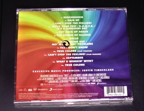 Trolls Original Film Soundtrack Deutsche Version CD Rapide Expédition Neuf & Ovp - Photo 2 sur 2