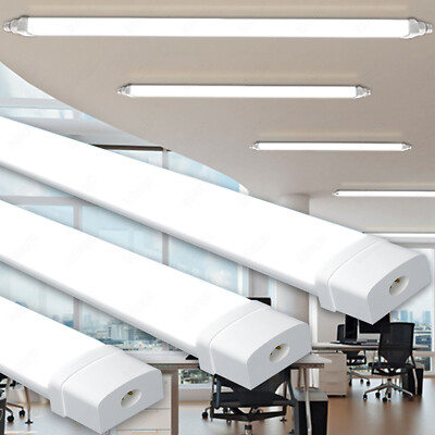 LED Feuchtraumleuchte Unterbauleuchte 30 60 90 120 150 cm Lichtleiste Bürolampe