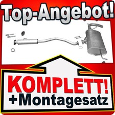 Auspuff für SUZUKI GRAND VITARA II 2.0 2005-06.2008 5-Türen Auspuffanlage