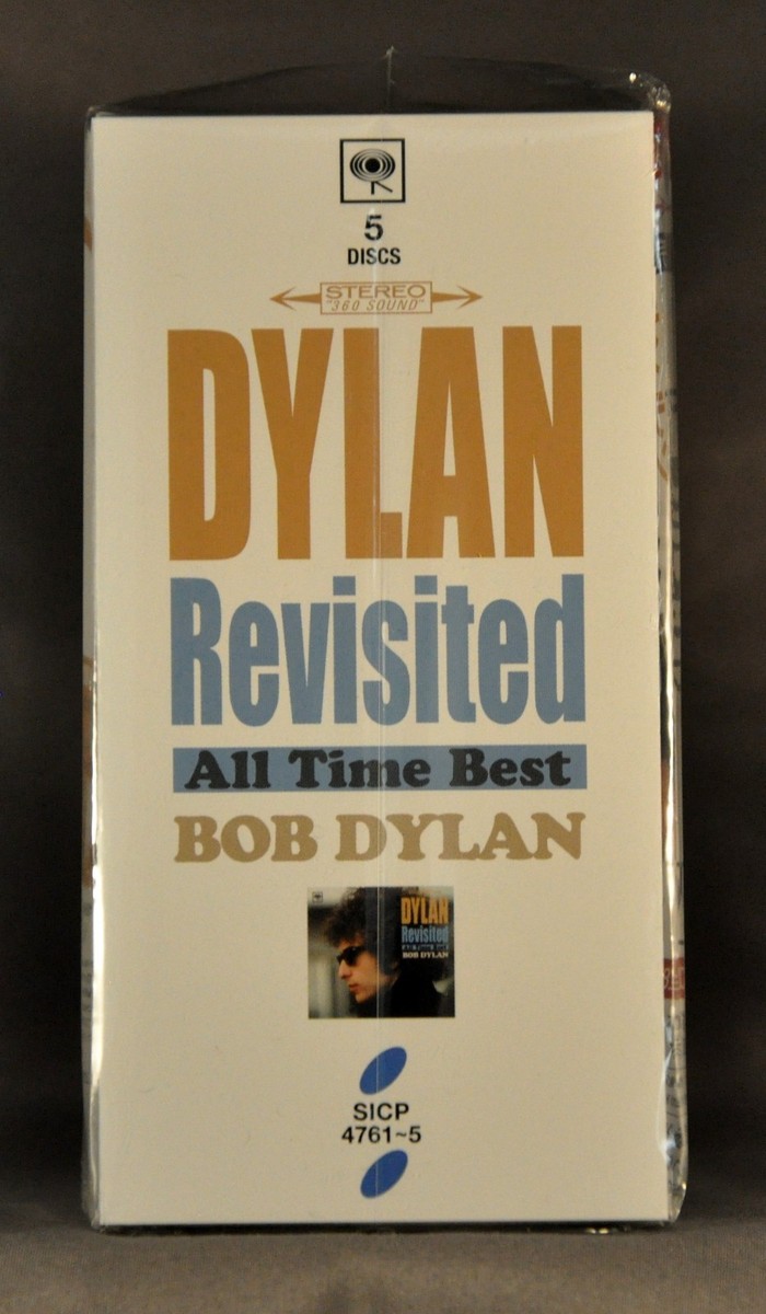 Bob DYLAN Orig 2016 JAPAN Revisited - All Time BEST w-CDs x5 BOX
