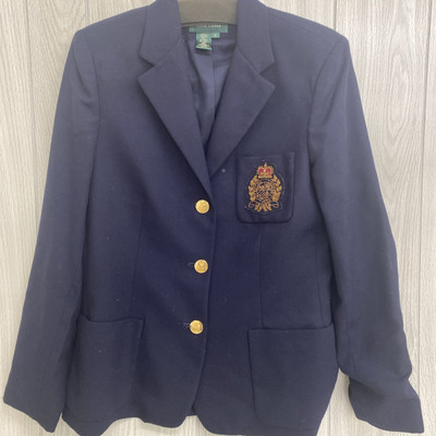 POLO RALPH RAUREN Navy blazer 36 紺ブレ ナス紺 Gregory Wool Serge Notch-Lapel Blazer | Ralph Lauren