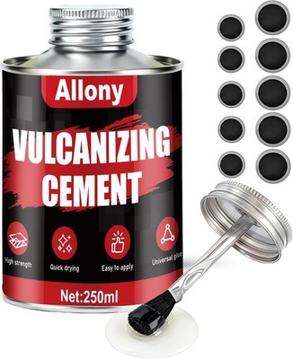 Reparaturset Vulkanisierflüssigkeit Gummikleber 50ml für Fahrrad-Auto Reifen