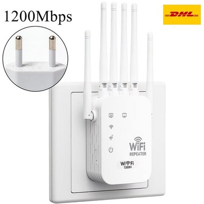 5G 2,4G 1200M/300M Wifi Range Extender Internet Router Wlan Repeater-Verstärker