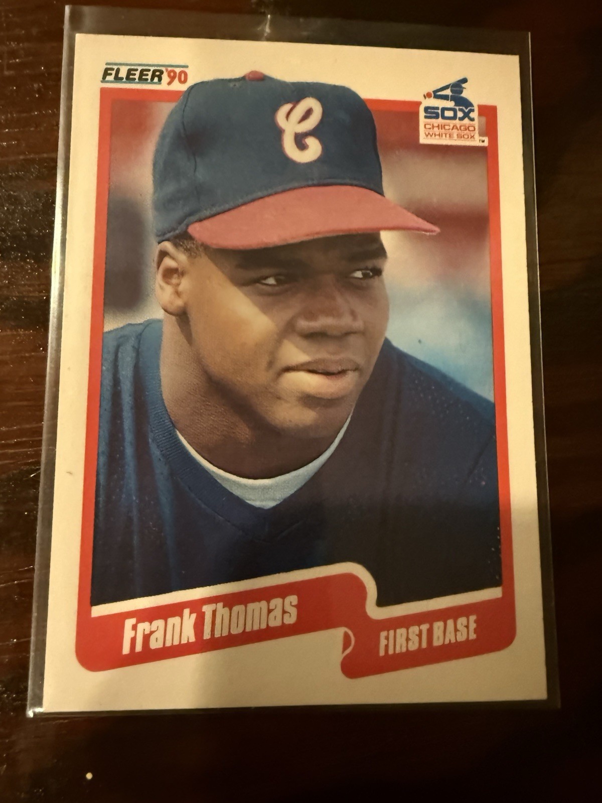 1990 Fleer Update - Frank Thomas #U-87 (RC) Rookie Card White Sox HOF NM Nugenix