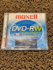 Maxell DVD-RW Camcorder Blank Disc - 30 Min 1.4 GB 