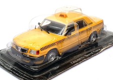 Altaya 1/43 Scale SOV10K - Russian GAZ 3110 Volga Taxi - Yellow
