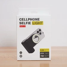 MagSafe Phone Camera Grip W Ring Light Selfie Mirror Remote Trigger iPhone