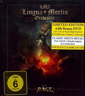 LINGUA MORTIS ORCHESTRA Lmo ( CD + DVD Limited Digibook 2013 Nuclear Blast )