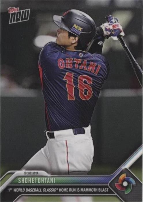 2023 Topps Now World Baseball Classic - Shohei Ohtani #WBC-26 for
