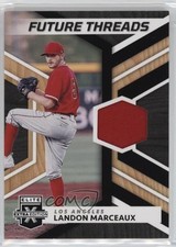2022 Panini Elite Extra Edition Future Threads Landon Marceaux #FT-LM 3c6