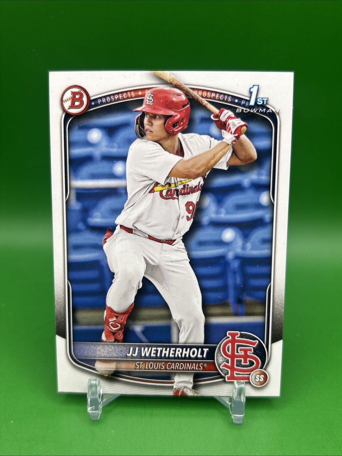 JJ Wetherholt 2025 Bowman 1st Paper #BP-22 St Louis Cardinals