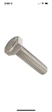 1/4-20 x 1-1/2" Hex Head Bolts Stainless Steel Fully Threaded Qty 1
