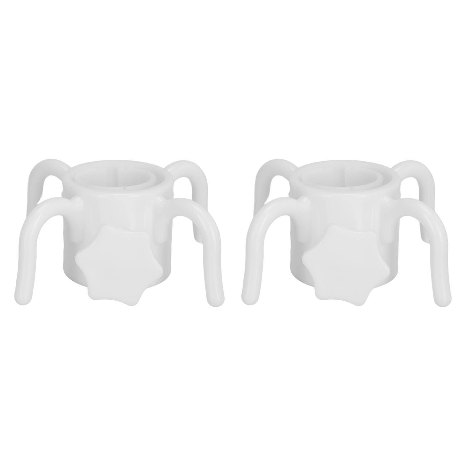 2Pcs Plastic Beach Umbrella Hanging Hook Umbrella Hanger 4 Prong Towel Hat